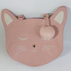 Pink Cat tote Bag‎ Purse